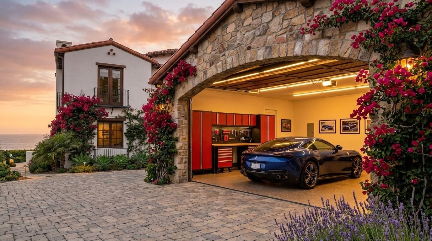 Garage Door Repairs Ahmed Garage Door Gliding Open Revealing Warm Illuminated Interior